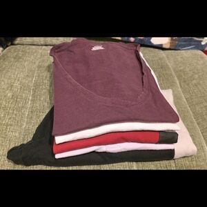 PINK Victoria's Secret BUNDLE - 3Shirts&1Sweat Pant - Sizes :: Large&Medium&XL